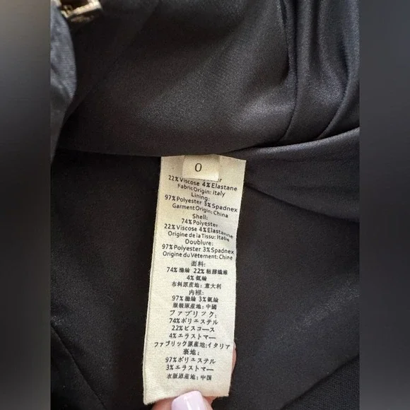 L' Agence front zipper dress - Picture 5 of 5